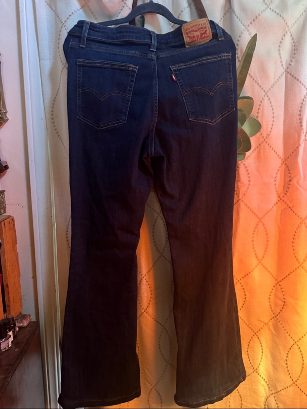 Levi's Women's Dark Blue Bootcut Jeans